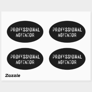 PROFESSIONELE OPIUIter Ovale Sticker