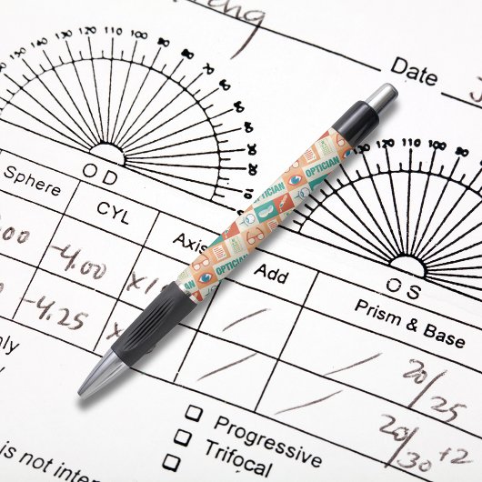Professionele Opticien Iconisch Ontwerp Pen