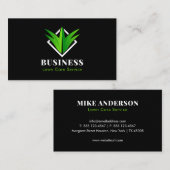 Professionele & opvallende gazonverzorging Adverte Visitekaartje (Voorkant / Achterkant)