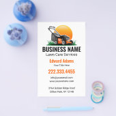 Professionele Oranje Maaier Grasmaaien Flyer (Enkel)