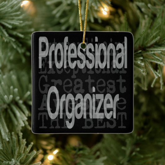 Professionele organisator keramisch ornament (Boom)