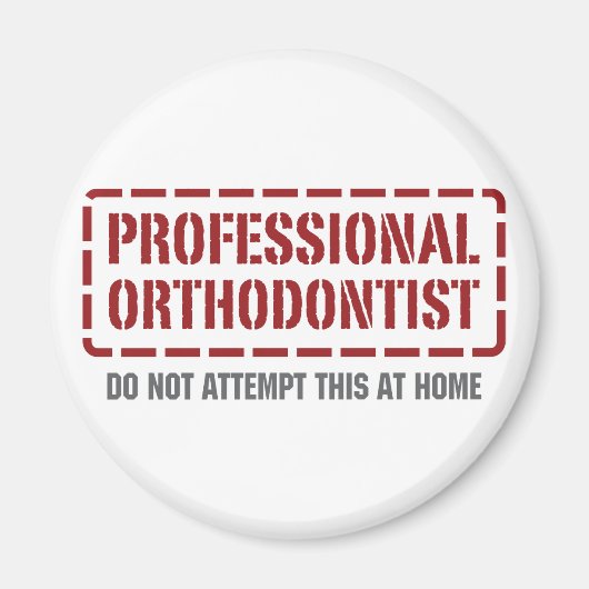 Professionele orthodontist magneet (Voorkant)