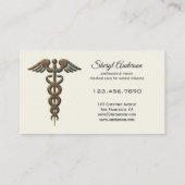 Professionele ouderen Zorgverzekering Visitekaartj Visitekaartje (Achterkant)