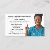 Professionele Ouderenzorg Foto Visitekaartje (Voorkant)