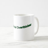 Professionele Overdenker" Funny Coffee Mok (Voorkant rechts)