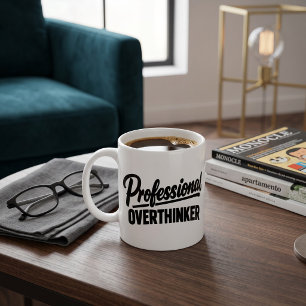 Professionele Overdenker Funny Koffiemok