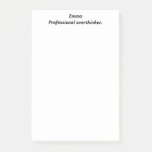 Professionele overdenker, grappig, geestig, op maa