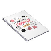 Professionele Overdenker – Grappige Notitieboek (Rechterzijde)