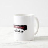 Professionele overdenker koffiemok (Voorkant rechts)