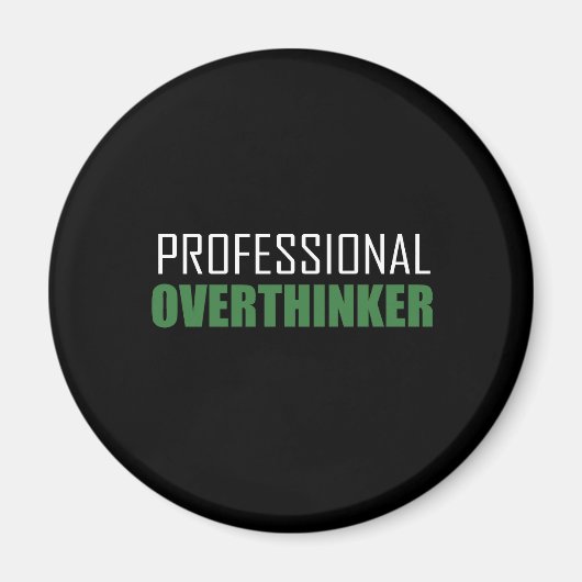 Professionele overdenker magneet (Voorkant)