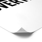 Professionele overdenker poster (Hoek)