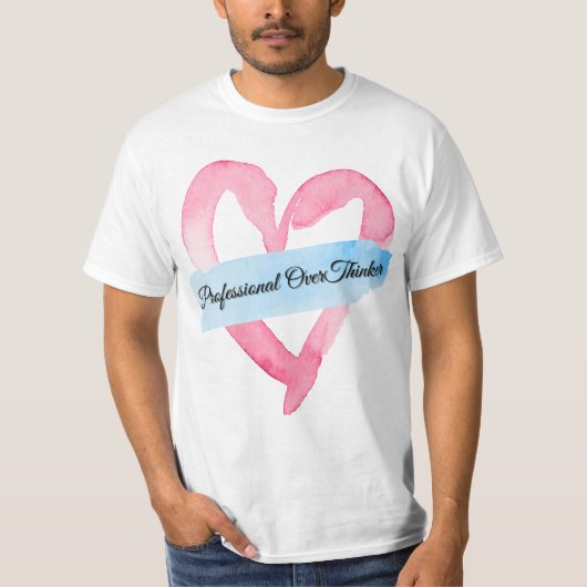 "Professionele overdenker | T-Shirt (Voorkant)