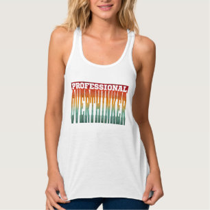 Professionele overdenker tanktop