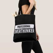 Professionele overdenker tote bag (Dichtbij)