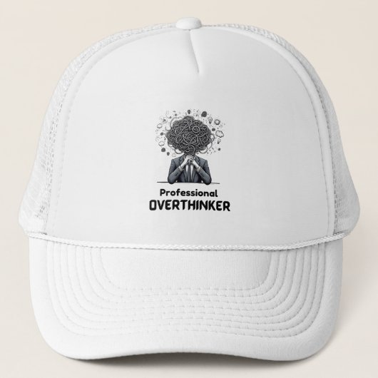 Professionele overdenker trucker pet (Voorkant)