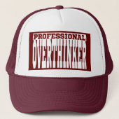 Professionele overdenker trucker pet (Voorkant)