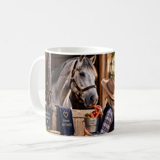 Professionele Paarden Bederver Mok (Voorkant links)