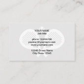 Professionele padel tennis visitekaartje sjabloon (Achterkant)