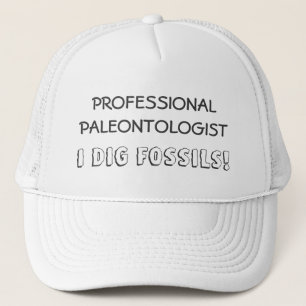 Professionele paleontoloog - I Dig Fossils Trucker Pet
