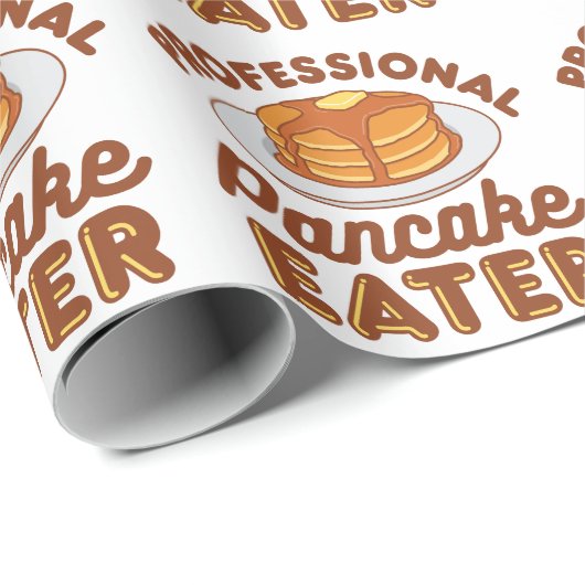 Professionele pannenkoekeneter cadeaupapier (Rol Hoek)