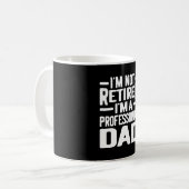 Professionele Pap Retirement Gift Koffiemok (Voorkant links)