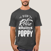 Professionele papaver t-shirt (Voorkant)