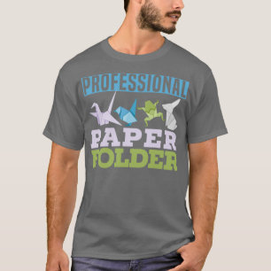 Professionele papiermap Japanse origami Master T-shirt