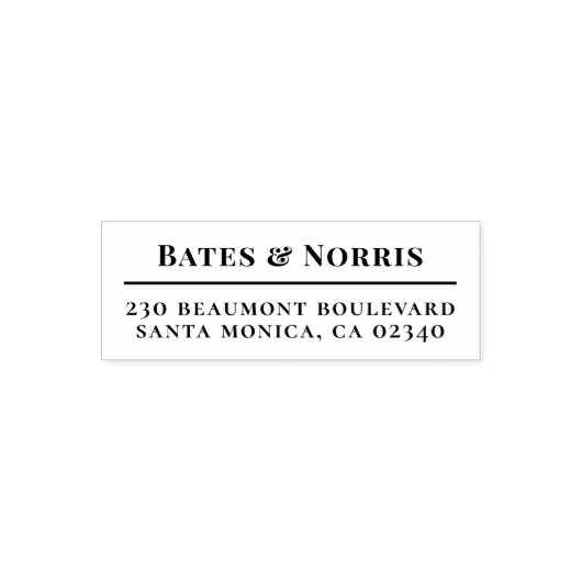 Professionele partners & retouradres  zelfinktende stempel (Design)