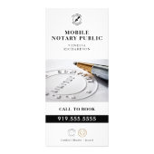 Professionele Pen Logo QR Code Notaris Prijs Reclamekaart (Voorkant)