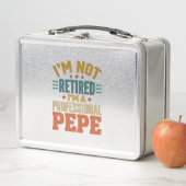 Professionele Pepe-pensionering Vintage typografie (In situ)
