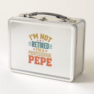 Professionele Pepe-pensionering Vintage typografie