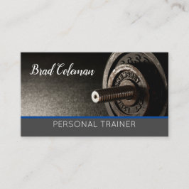 Professionele Personal Trainer Gym Fitness Coach Visitekaartje