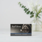 Professionele Personal Trainer Gym Fitness Coach Visitekaartje (Staand voorkant)