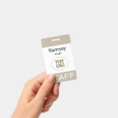 Professionele Personeel Naam Badge Clip Reel Lanya (Handheld)