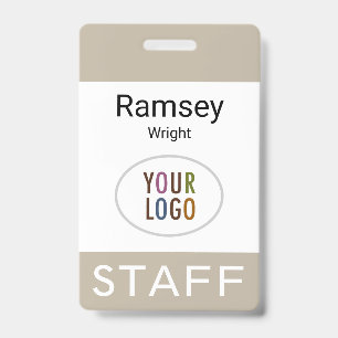 Professionele Personeel Naam Badge Clip Reel Lanya