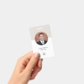 Professionele Personeelsfoto Identiteit Design Badge (Handheld)