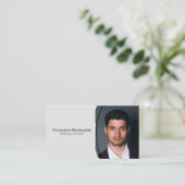 Professionele persoonlijke beveiliging Aangepaste Visitekaartje (Staand voorkant)