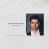 Professionele persoonlijke beveiliging Aangepaste Visitekaartje (Voorkant)