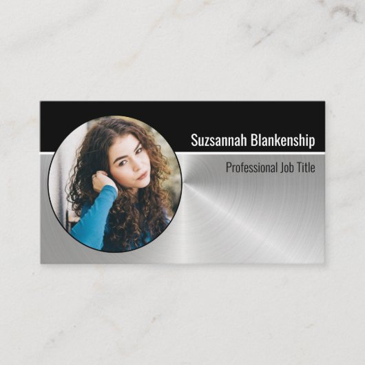 Professionele persoonlijke beveiliging Aangepaste  Visitekaartje (Voorkant)