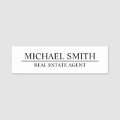 Professionele persoonlijke naamtag naamplaatje (Voorkant)