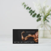 Professionele persoonlijke trainer/Bodybuildkaart Visitekaartje (Staand voorkant)