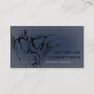 Professionele persoonlijke trainer/Bodybuildkaart Visitekaartje