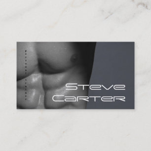 Professionele persoonlijke trainer/Bodybuildkaart Visitekaartje