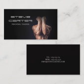 Professionele persoonlijke trainer/Bodybuildkaart Visitekaartje (Voorkant / Achterkant)