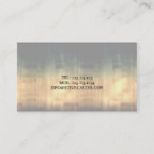 Professionele persoonlijke trainer/Bodybuildkaart Visitekaartje (Achterkant)