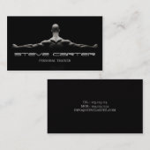 Professionele persoonlijke trainer/Bodybuildkaart Visitekaartje (Voorkant / Achterkant)