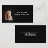 Professionele persoonlijke trainer Fitness Sport Visitekaartje (Voorkant / Achterkant)