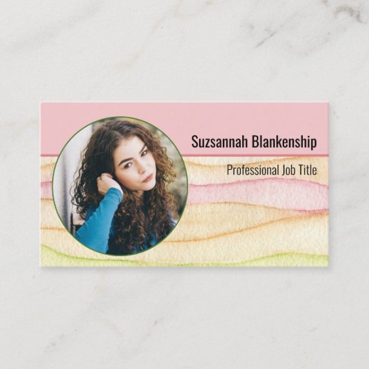 Professionele Persoonlijke Veiligheid Aangepaste R Visitekaartje (Voorkant)