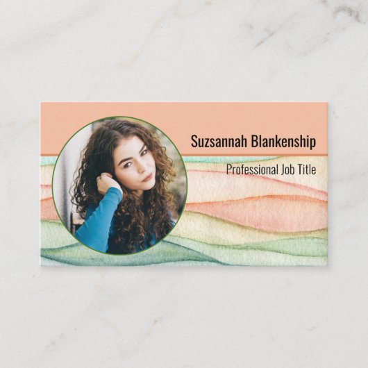 Professionele Persoonlijke Veiligheid Aangepaste R Visitekaartje (Voorkant)