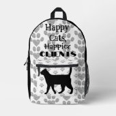 Professionele Pet Sitter Bag Bedrukte Rugzak (Voorkant)